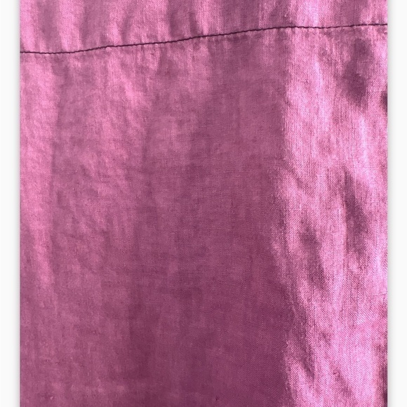 Cynthia Ashby Ruffle Cotton Long Sleeve Top - Picture 7 of 11